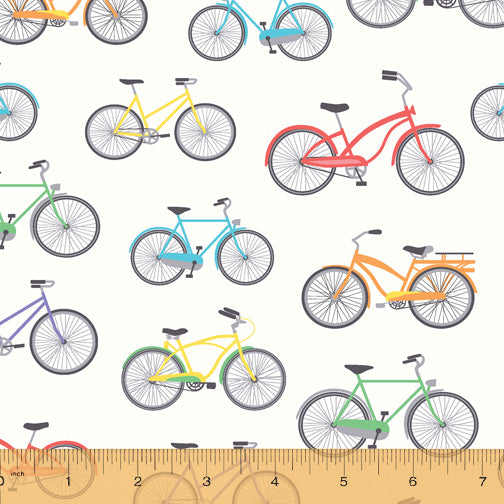 Cubby Bear Flannel by Whistler Studios : Bike Ride : Windham : Flannel
