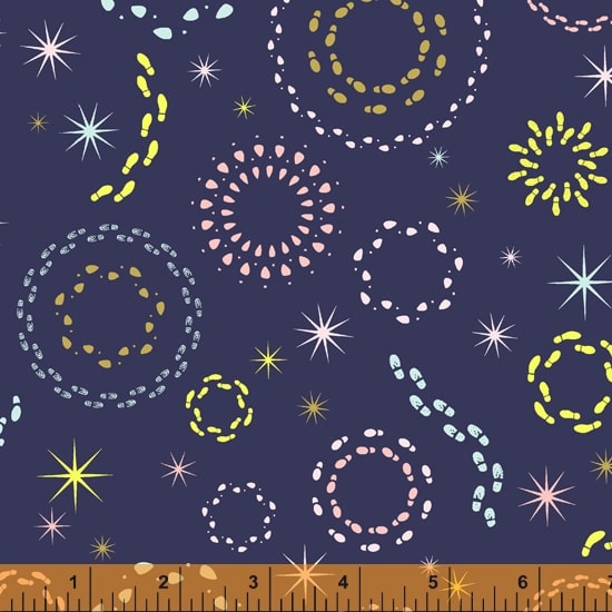 Clueless by Angela Pingel : Footprints in Navy : Windham