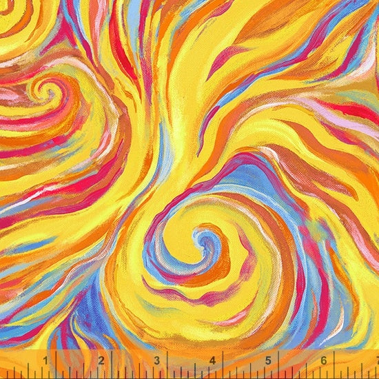 Impressions by Melissa Marie Collins : Swirl Sensation in Yellow : Windham