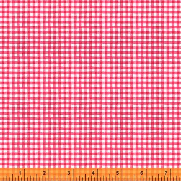 Noel by Clare Therese Gray : Tiny Gingham in Red : Windham
