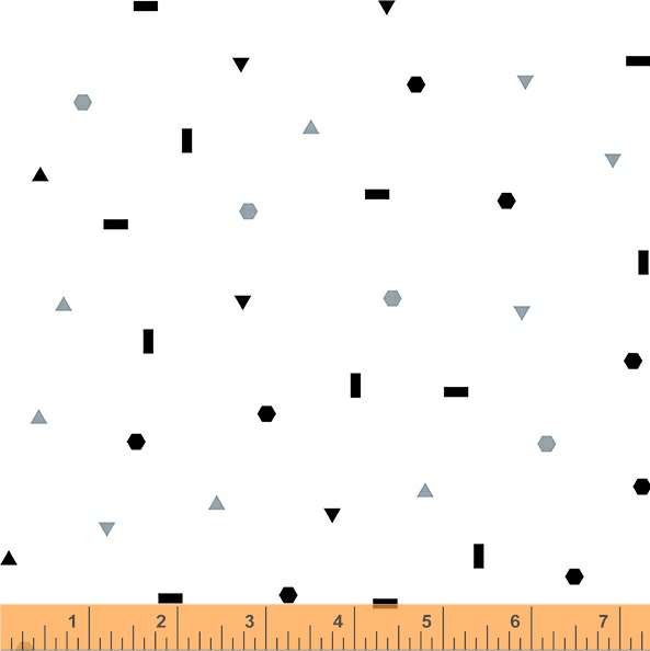 Little Whispers by Whistler Studios : Geometry in White : Windham