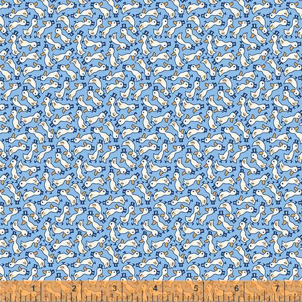 Storybook by Whistler Studios : Fancy Ducks in Blue : Windham