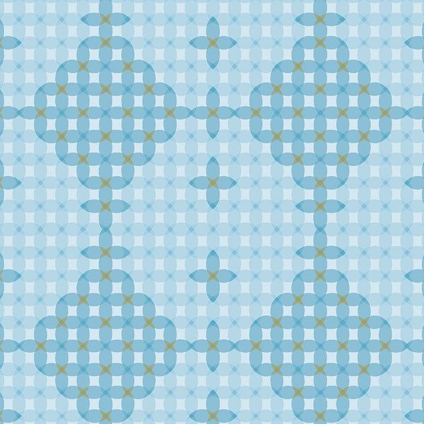 Wild Acres by Victoria Findlay Wolfe : Apron in Aqua : RJR