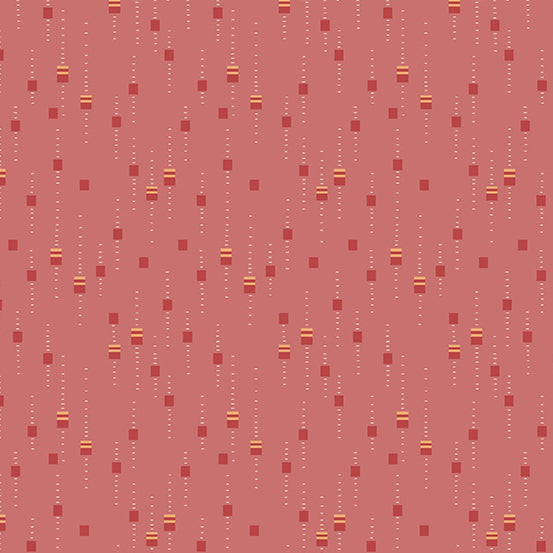 Lady Tulip by Laundry Basket Quilts : Leisurely Stroll in French Pink : Andover