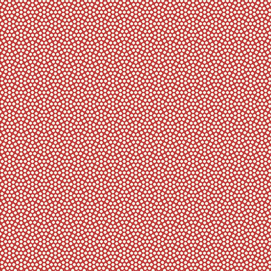 Noel by Laundry Basket Quilts : Carol in Cranberry : Andover