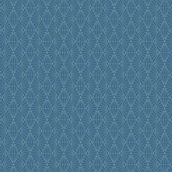 Fabric From the Attic by Giucy Giuce : Sunshine in Ocean : Andover