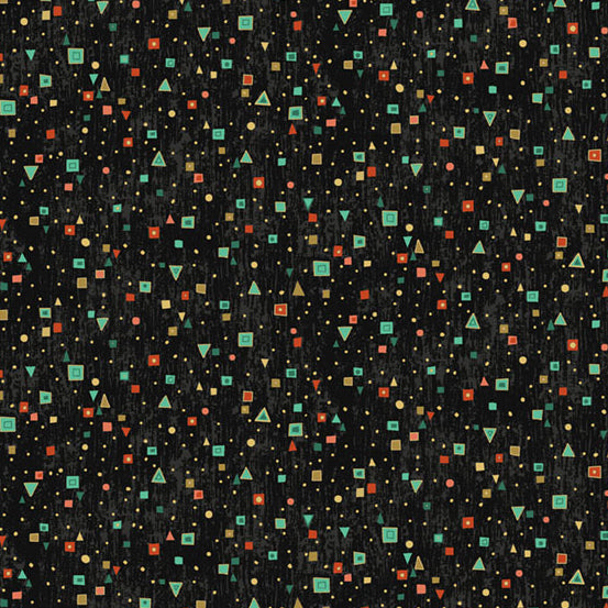 Rhapsody by Makower : Mini Geo in Multi : Andover