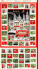 London Christmas by Makower UK : London Advent Calendar : Andover