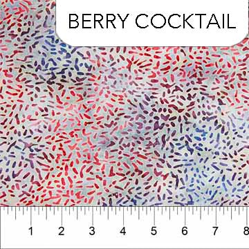 Ketan Batik Mixer : 81000-1018 Berry Cocktail : Banyan Batiks