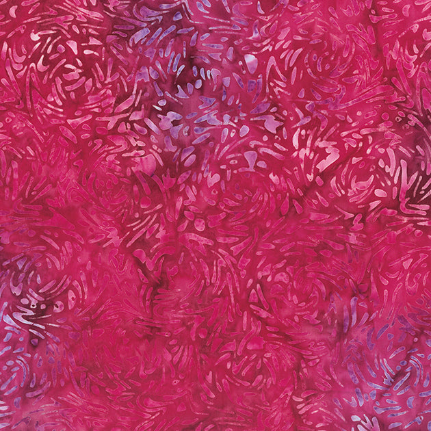Banyan BFFs - Birds of Paradise : 81600-28 Pink Punch : Banyan Batiks