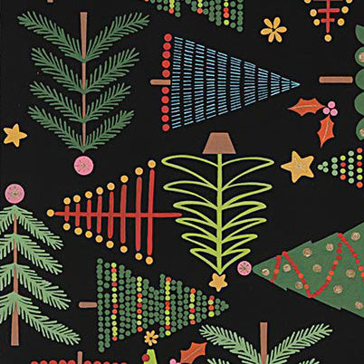 Holiday Pines in Black : Alexander Henry