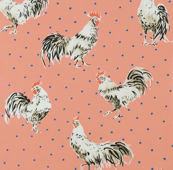 Morning Stars in Salmon Pink : Alexander Henry