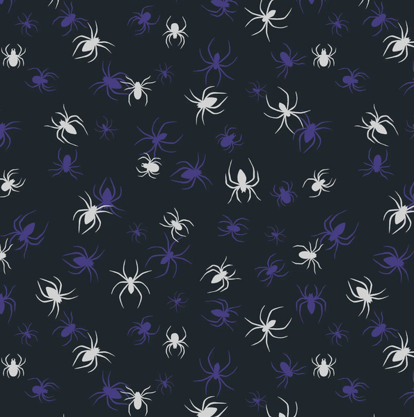 Haunted House : Glow in the Dark Spiders in Black : Lewis and Irene