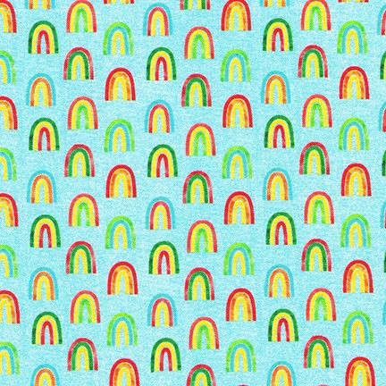 Chili Smiles by Ann Kelle : aak-20009-63 Sky : Robert Kaufman