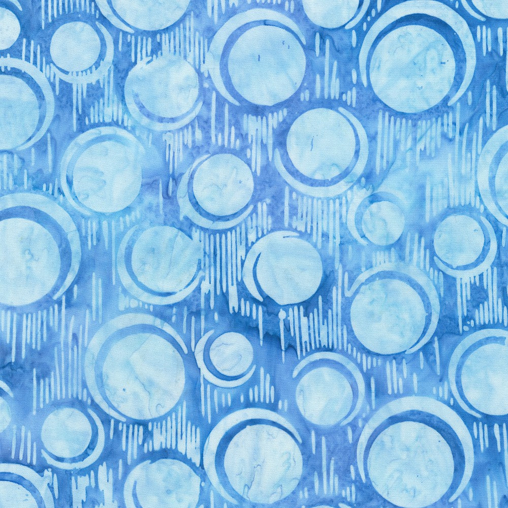 Artisan Batiks : Bubble Blues : AMD-21247-215 Surf : Robert Kaufman