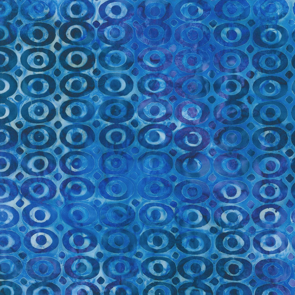 Artisan Batiks : Bubble Blues : AMD-21250-59 Ocean : Robert Kaufman