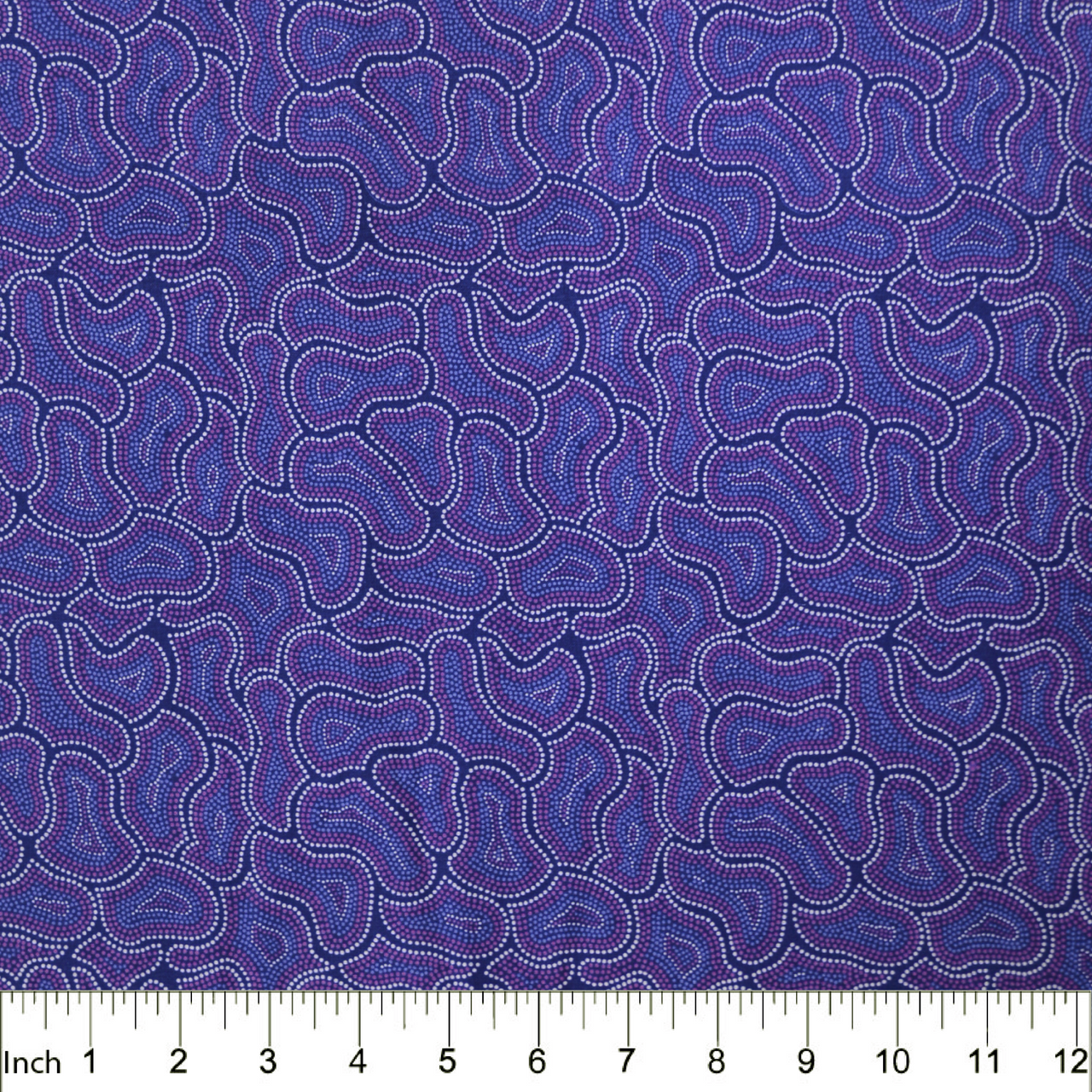 Bush Seeds in Purple by Cindy Wallace : M & S Textiles