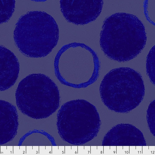 Wonderland by Keiko Goke : Fluffy Dots in Blue : Free Spirit