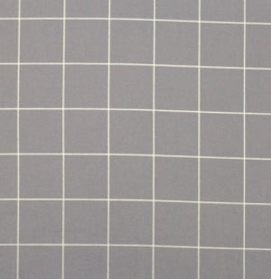 Flannel Grid by Kaffe Fassett : Design Wall in Gray : Free Spirit : Flannel