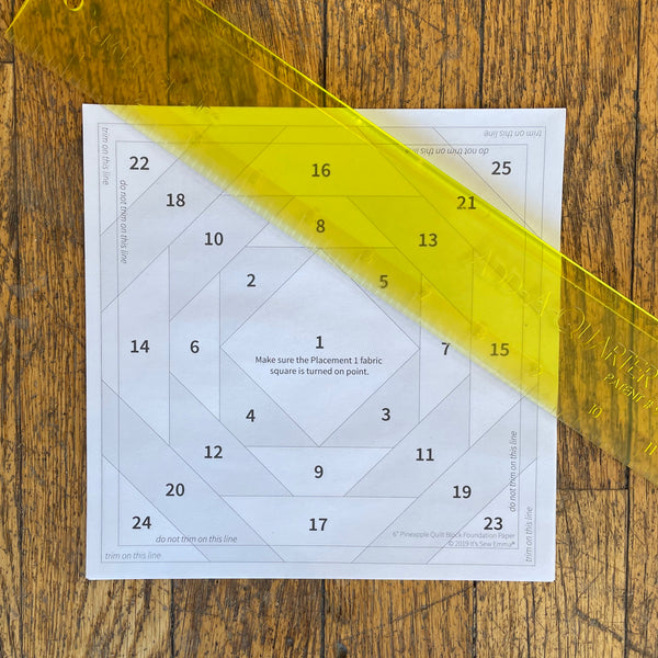 Introduction to Foundation Paper Piecing