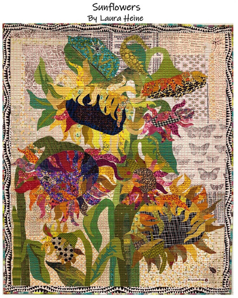 Sunflower Pattern by Laura Heine