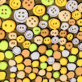 Kaffe Fassett : Buttons in Gold : Free Spirit