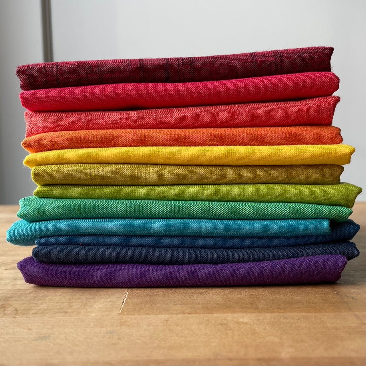 Rainbow Cross Weave Woven Fat Pack