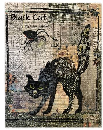 Black Cat Pattern by Laura Heine