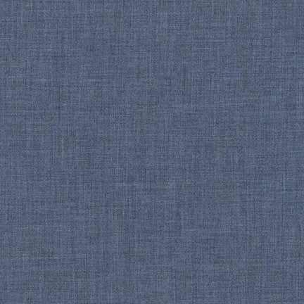 Melange Cotton Shirting : Steel : Robert Kaufman