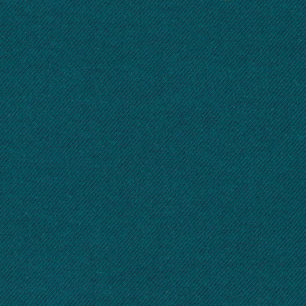 Porto Flannel Heavy Twill Solid : P466-1372 TEAL : Robert Kaufman