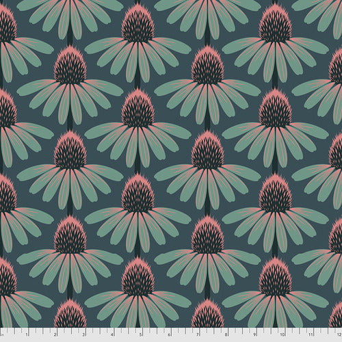 Love Always AM by Anna Maria Horner : Echinacea in Dim : Free Spirit Fabrics