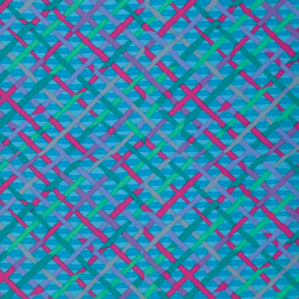 Brandon Mably : Mad Plaid in Turquoise : Free Spirit