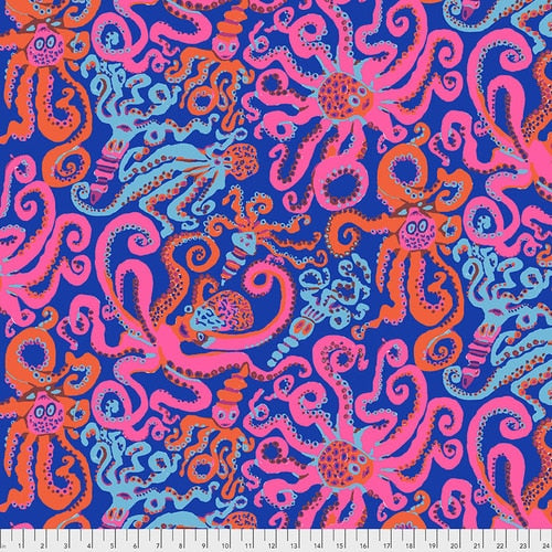 Brandon Mably : Octopus in Blue : Free Spirit