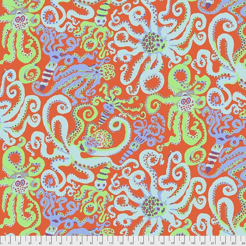 Brandon Mably : Octopus in Orange : Free Spirit