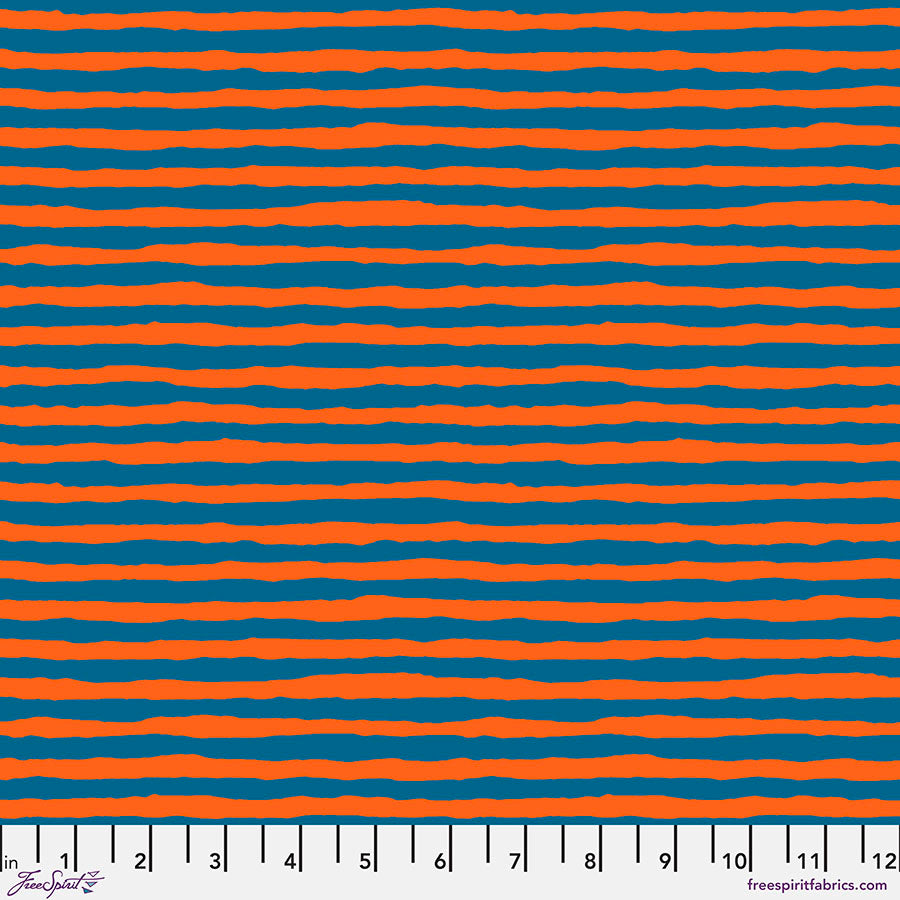 Brandon Mably : Comb Stripe in Orange : Free Spirit