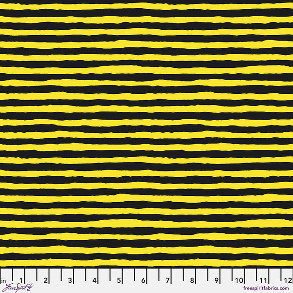 Brandon Mably : Comb Stripe in Yellow : Free Spirit