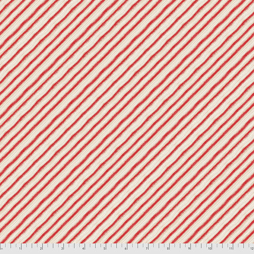 Holly Jolly by Cori Dantini : Peppermint Stripes in Red : Free Spirit