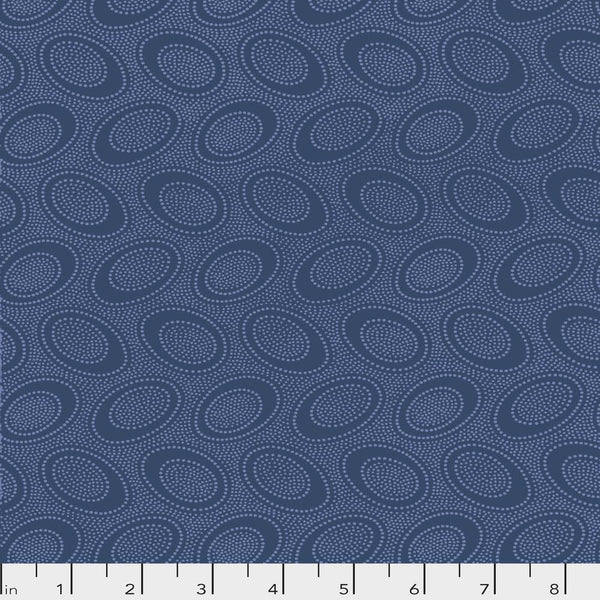 Kaffe Fassett : Aboriginal Dot in Denim : Free Spirit