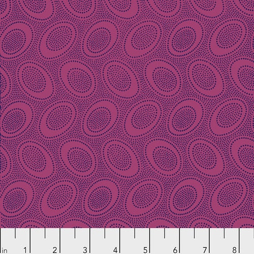 Kaffe Fassett : Aboriginal Dot in Maroon : Free Spirit