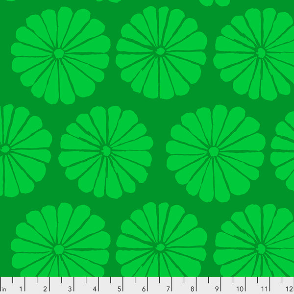 Kaffe Fassett : Damask Flower Lime : Free Spirit