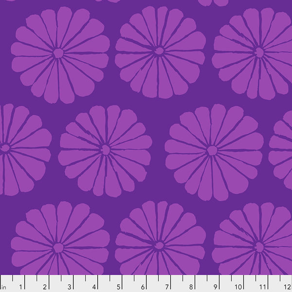 Kaffe Fassett : Damask Flower Purple : Free Spirit