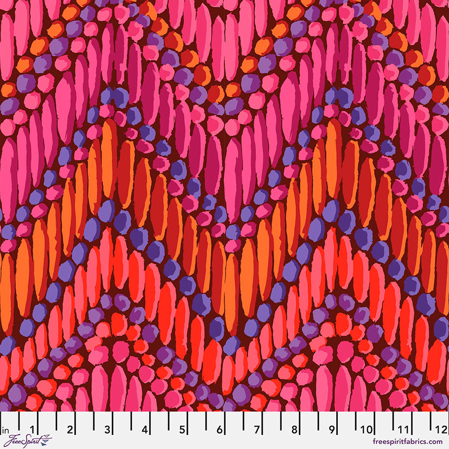 Kaffe Fassett : Beaded Curtain in Red : Free Spirit