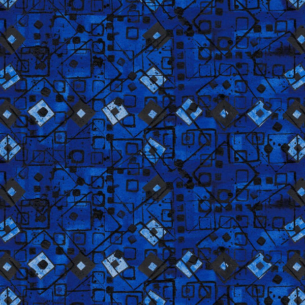 Game Day by Katie Pasquini Masopust : Backgammon in Blue : Free Spirit