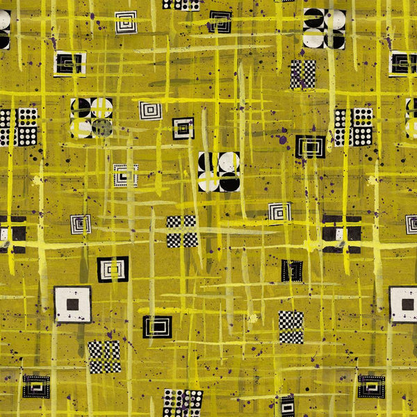 Game Day by Katie Pasquini Masopust : Scrabble in Yellow : Free Spirit