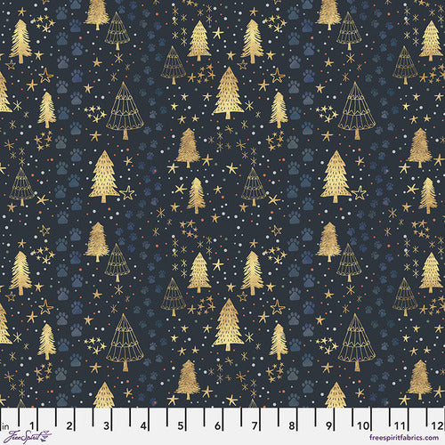 Christmas Squad by Mia Charro : Follow the Tracks in Navy : Free Spirit