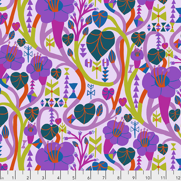 Homeward by Monika Forsberg : Meander in Lilac : Free Spirit