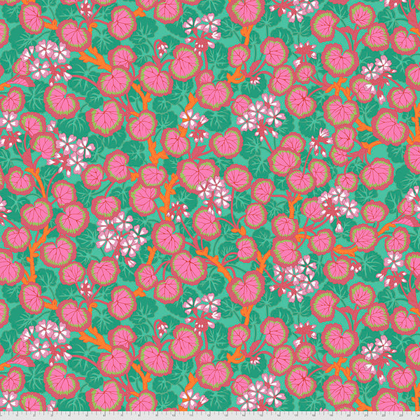 Philip Jacobs : Climbing Geraniums in Duckegg : Free Spirit