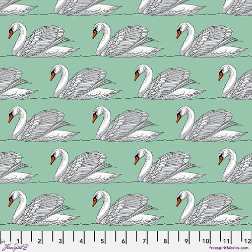 Birds of a Feather by Rachel Hauer : Swan Lake in Oasis : Free Spirit