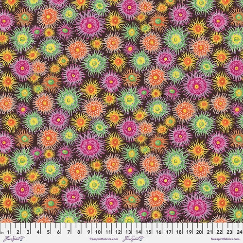 Treasure Island by Snow Leopard Designs : Sea Anemones in Dark : Free Spirit