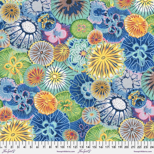 Treasure Island by Snow Leopard Designs : Jelly Fish in Multi : Free Spirit